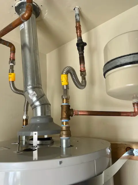 Water heater installation and plumbing repair in Elbert